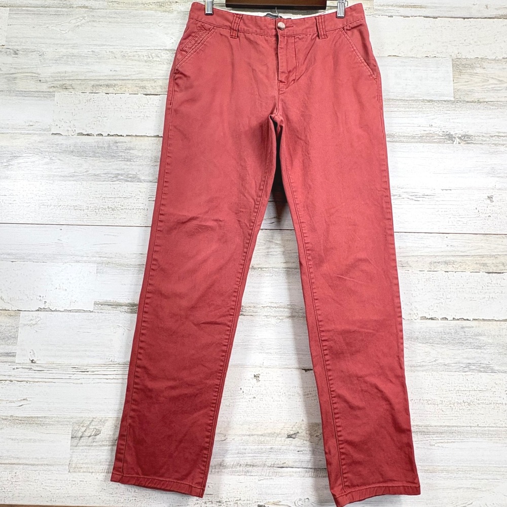 Hawkins McGill Skinny Chino Pants Light Red Cotton Spandex‎ Men's Size 32